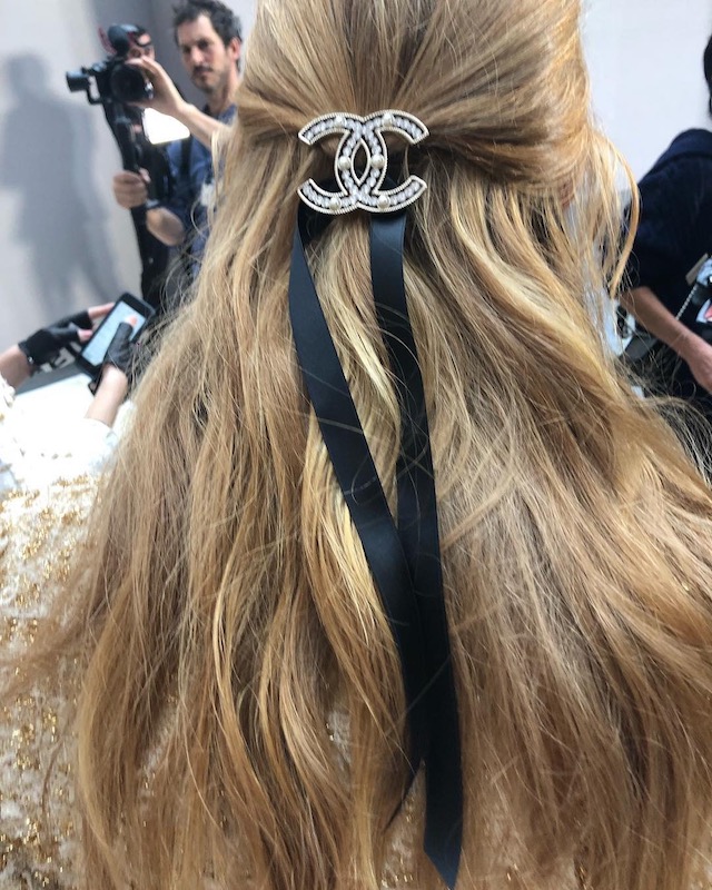 Chanel Haute Couture Fall 2019: Low Ponytail and Cat-Eye Beauty Look —  Interview